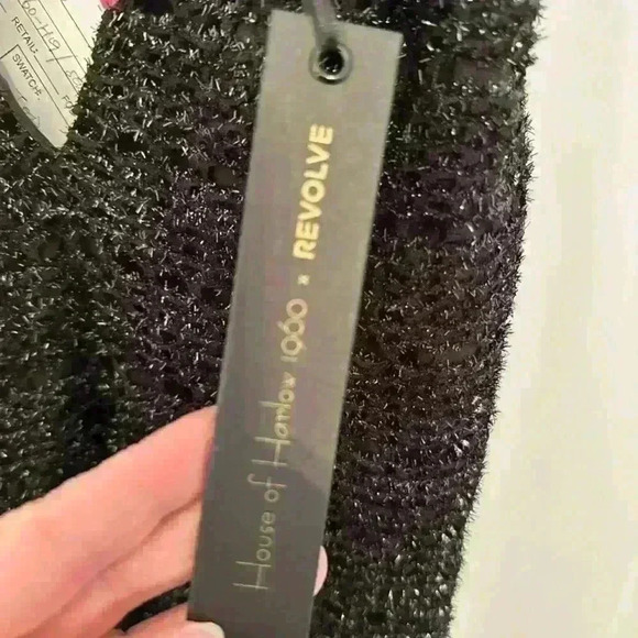 House of Harlow Revolve Sansia Maxi Dress Black NWT‎ size S - Picture 6 of 6